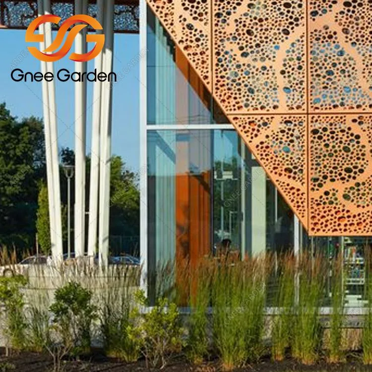 Алуминијумска зидна облога са стојећим шавовима