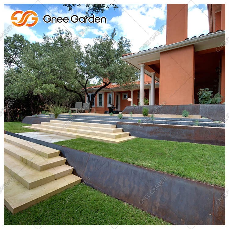 Corrosion-resistant Corten Stairs