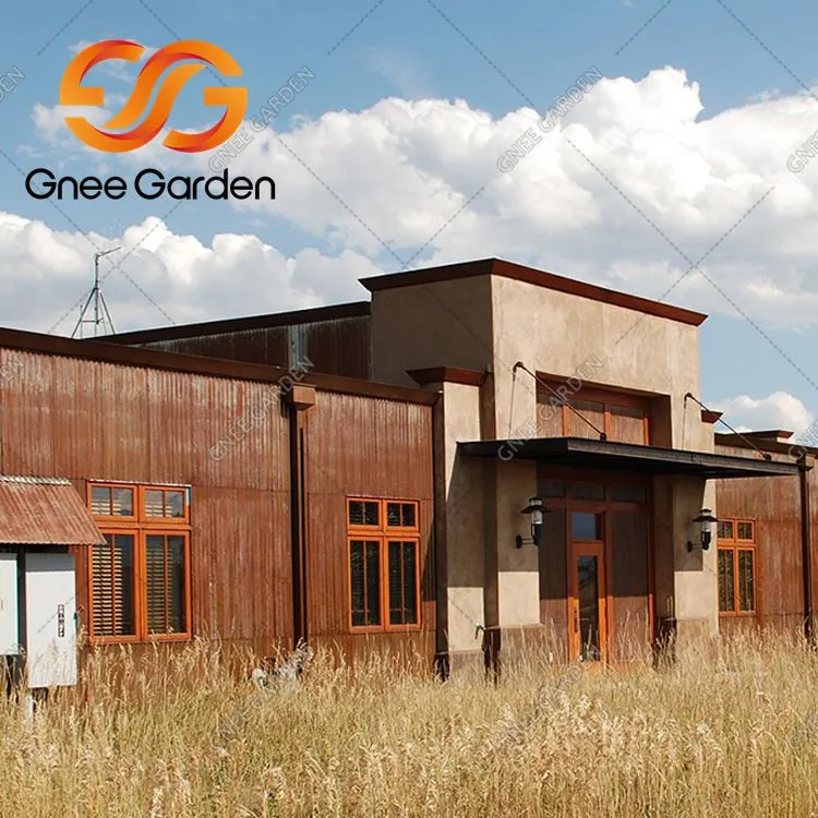 Кров од валовитог Цортен челика