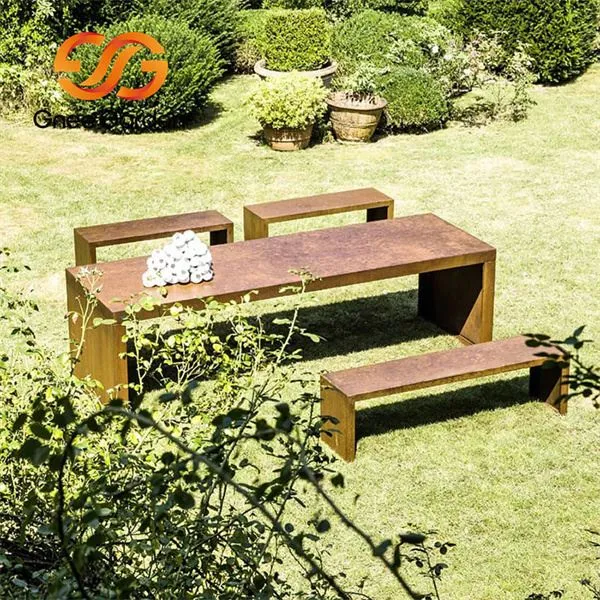 Цортен Стеел улични и парковни намештај