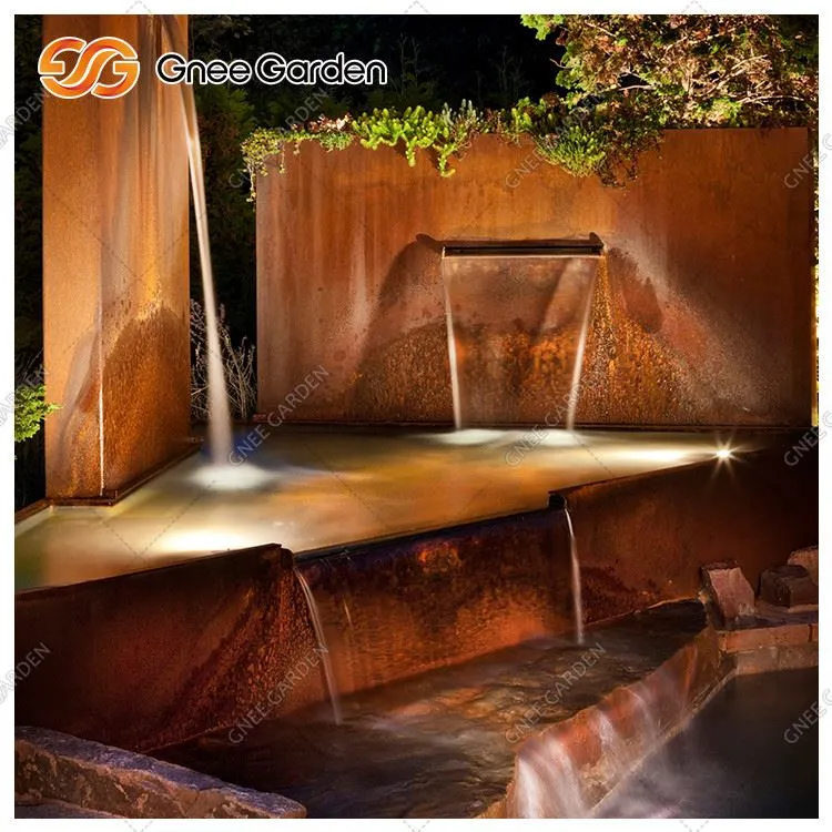 Функција челичне воде Цортена