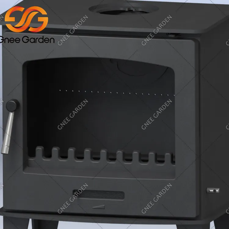 Самостојећа пећ на дрва са димњаком