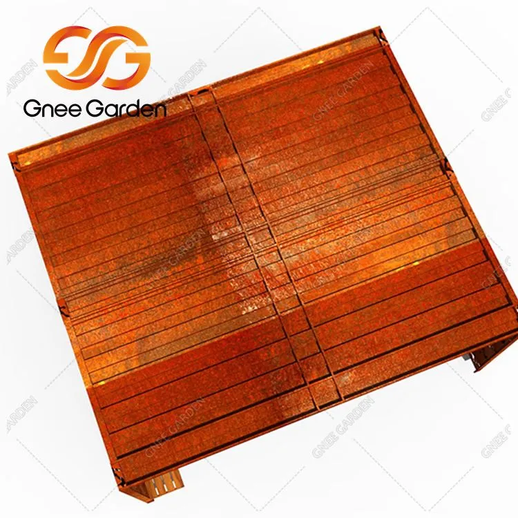 Модерна метална баштенска пергола