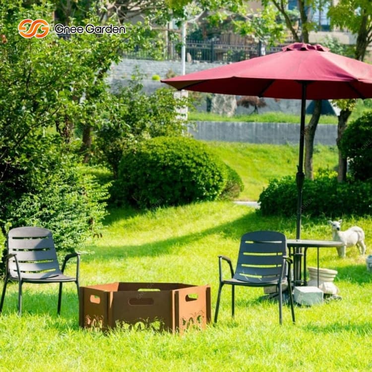 Модеран отворени Цортен Стеел Фире Пит