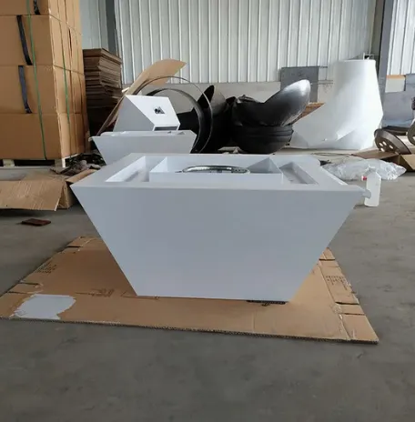 Natural Rusted Fire Water Bowl