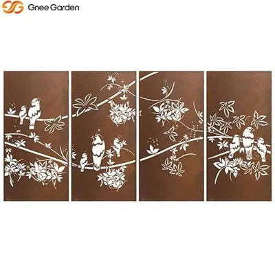 Цортен челични екрани - Издржљиви и елегантни за приватност