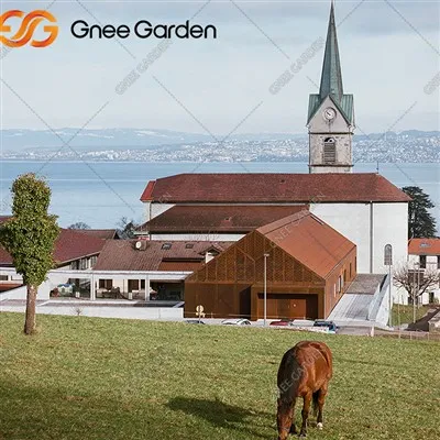 Зид завесе за фасаде Цортена