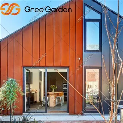 Декоративни зидови челичних завеса Цортена