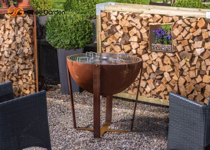 Роштиљ на дрва на отвореном